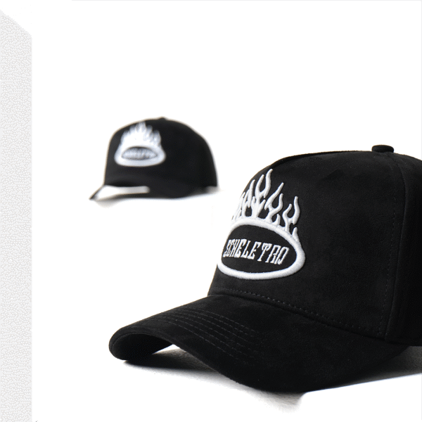 SUEDE FLAME HAT